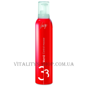 VITALITY'S WE-HO Control Mousse - Мус для укладання з природним ефектом