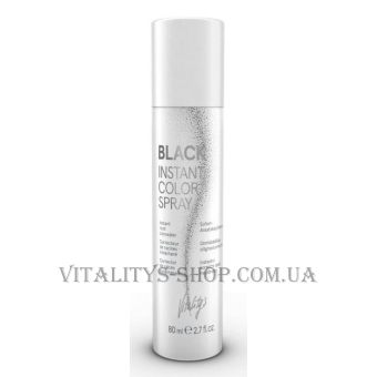 VITALITY'S Instant Color Spray Root Concealer Black - Спрей-коректор для відрослих коренів "Чорний"