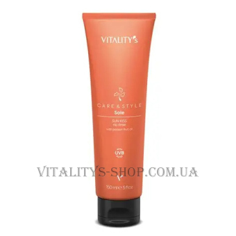 VITALITY'S Care & Style Sole Sun Kiss with UVB filter - Незмивний захистний крем для волосся з фільтром UVB