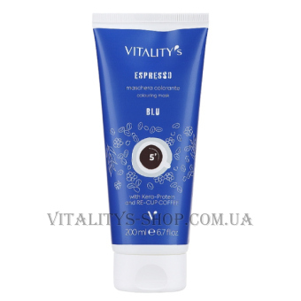 VITALITY'S Espresso Colouring Mask Blu - Маска відновлююча з тонуючим ефектом 