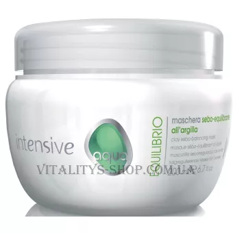 VITALITY'S Aqua Clay Sebo Balancing Mask - Себорегулирующая маска на основе белой глины